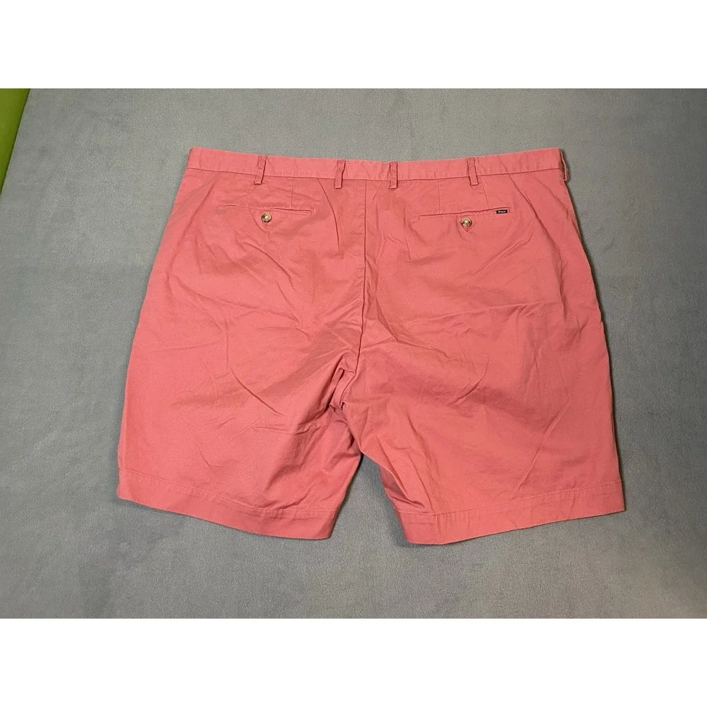 Polo Ralph Lauren Men's Classic Fit Stretch Chino Shorts Coral Big & Tall 48